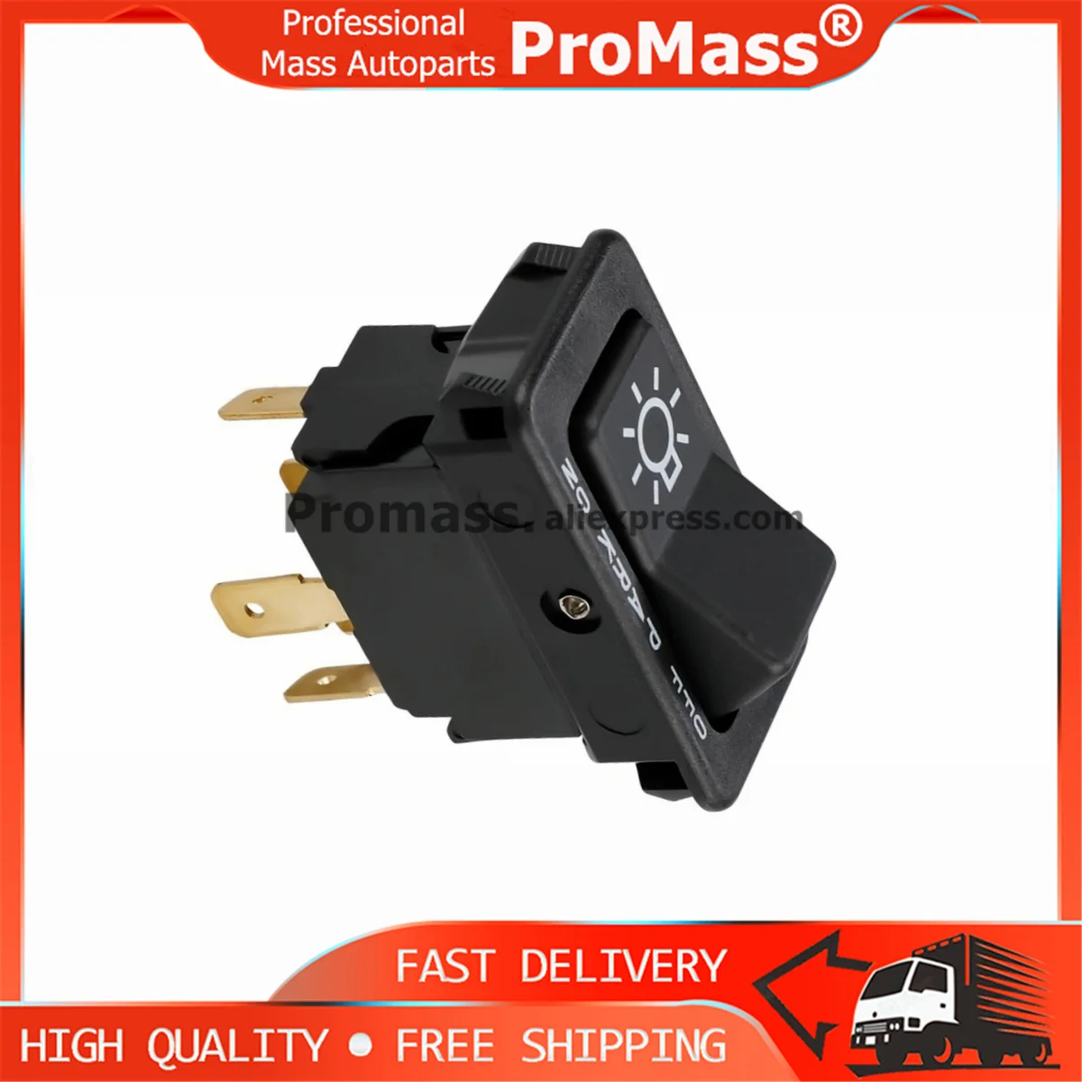 

Кнопка включения лампы головного света автомобиля для International 4900 1661234C1 1661234C2 1661234C3 8941K535 577.55520