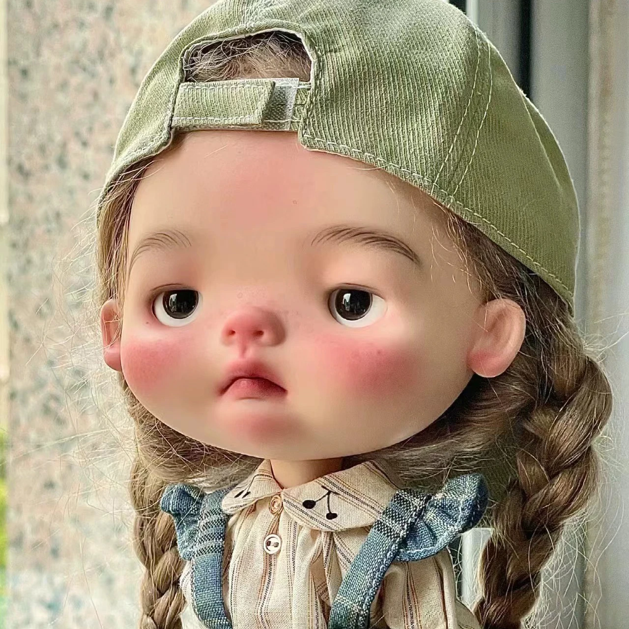 New 1/6 BJD Doll Big Head With Body No Face up NudeDoll High Quality Ball Jointed Dolls Without Makeup BJD Toys