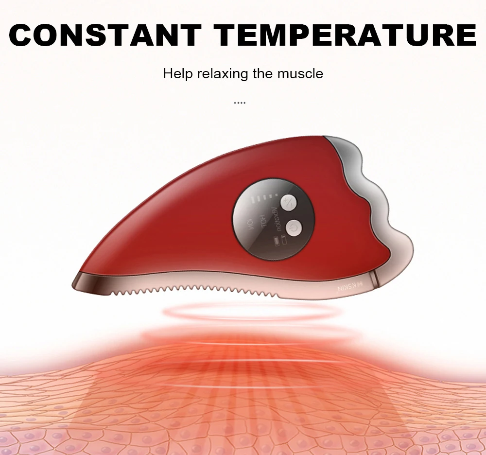 多機能マイクロカレントフェイシャルマッサージャー振動電気かっさボードスクレイピングフェイスリフティングスリミングアイボディマッサージツール