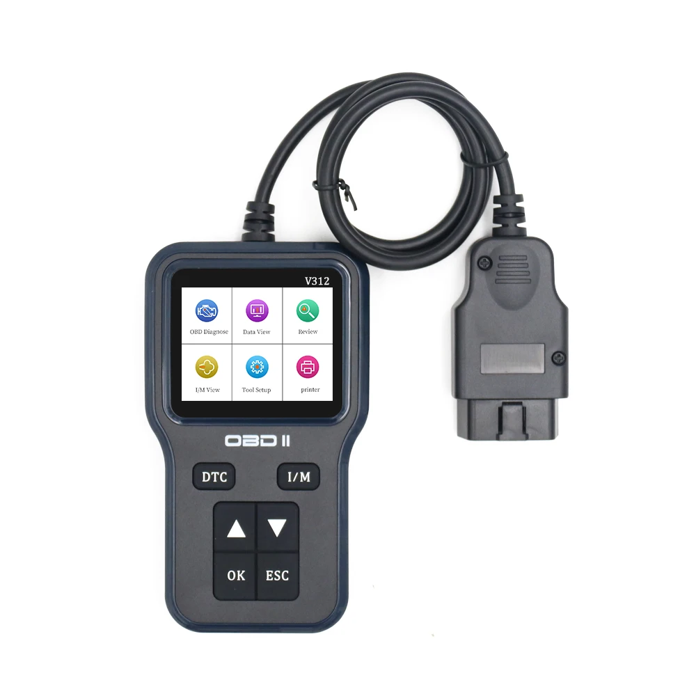 OBDII Auto Code Reader Auto Scanner Diagnose Werkzeug Unterstützung OBD2 Fehler Erkennung und Erkennung Ausrüstung V312
