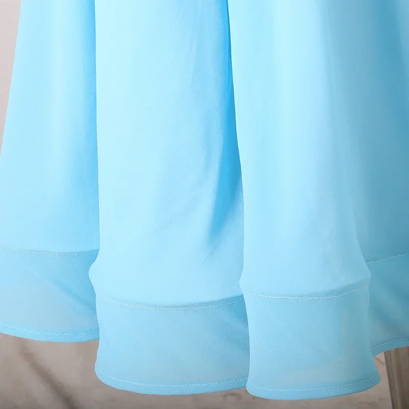Concorso di danza da sala Abito da donna Costume moderno da sera per bambini Vestiti per ragazze Valzer Dancewear Abbigliamento per spettacoli jazz Personalizzato