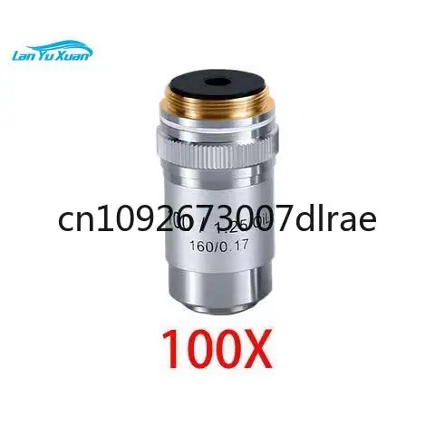 objetivo para microscopio optico de 100x hd 195 lens for microscopio para estudiantes