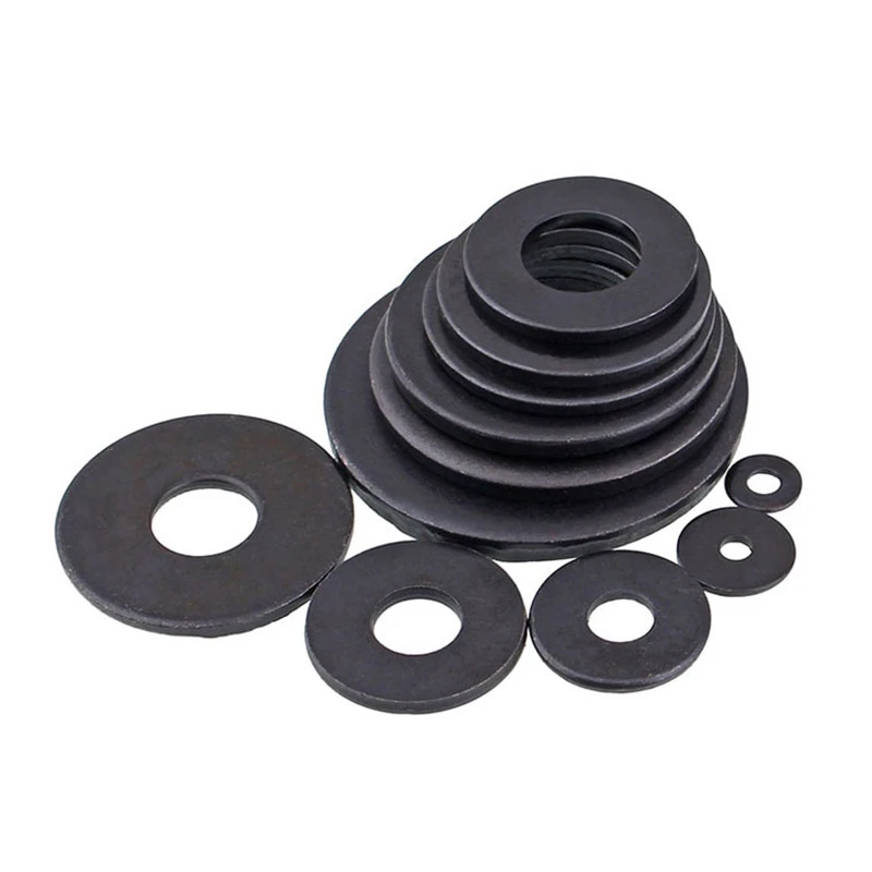 Arandela plana de acero inoxidable, 50 piezas, almohadilla de junta plana, M2, M2.5, M3, M4, M5, M8, M10, M12, M14, M16, M20, M22, M24, GB97, DIN988, 304, 10MM, 12MM
