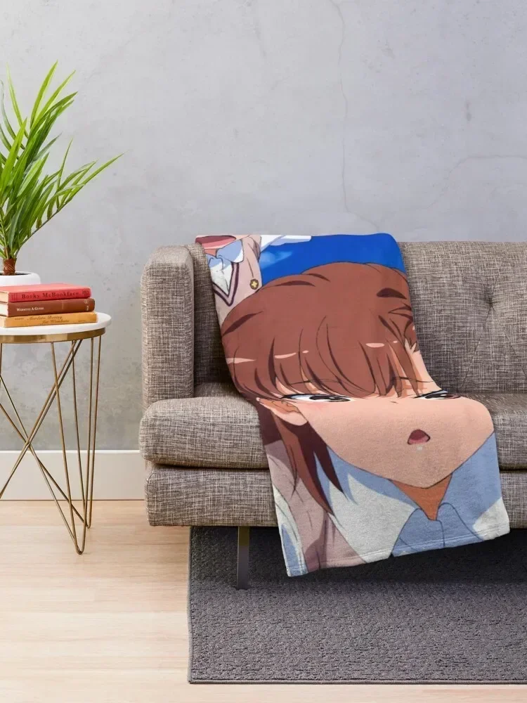 Toaru Kagaku - Misaka Mikoto, Shirai Kuroko, Saten Ruiko, Uiharu Kazari Throw Blanket Sofas Multi-Purpose Blankets