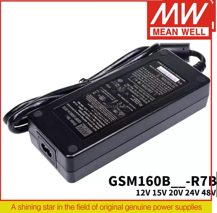 

meanwell Power adapter GSM160B GSM160B48-R7B 48V GSM160B24-R7B 24V GSM160B20-R7B | 20V GSM160B15-R7B 15V GSM160B12-R7B