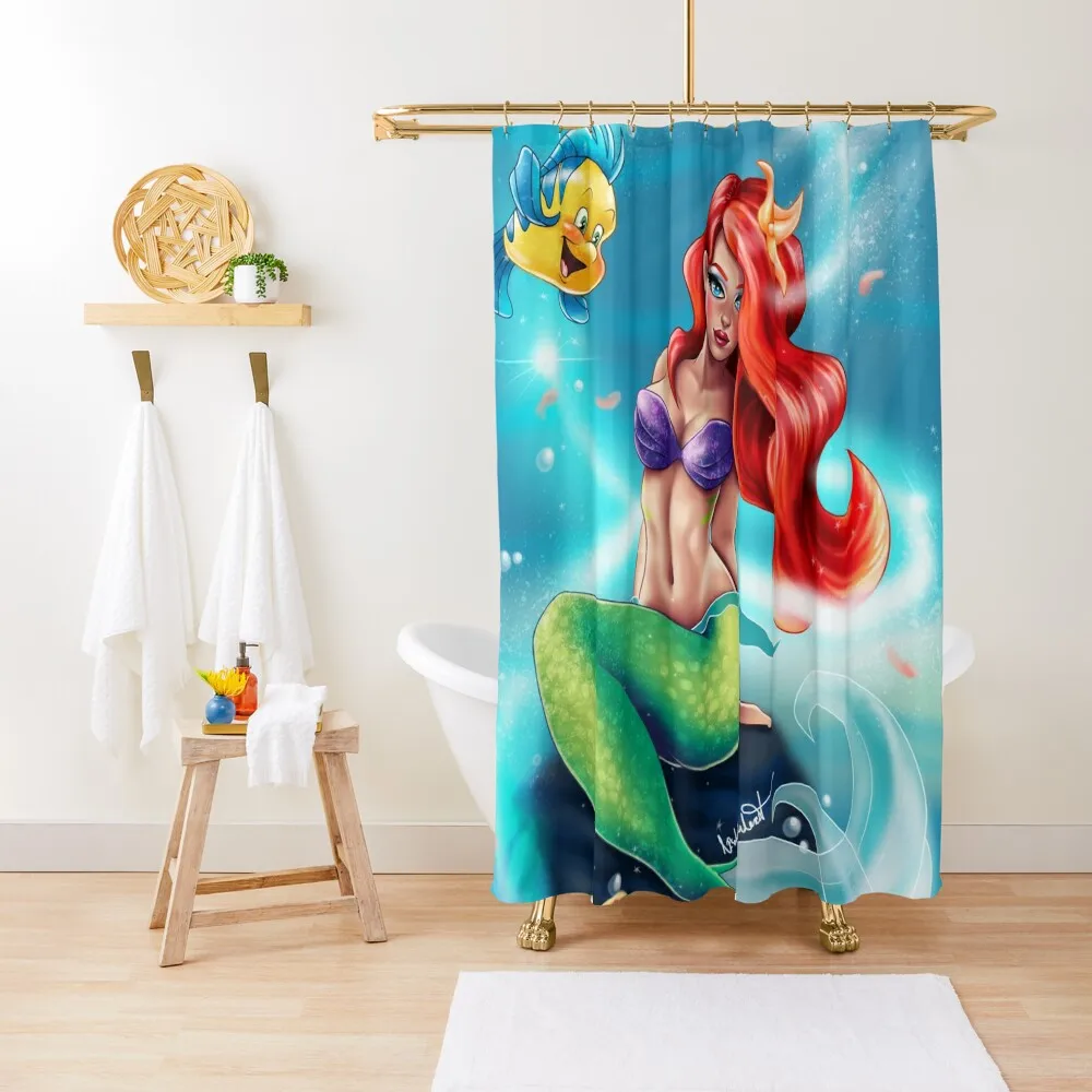 

Princess of the Sea Shower Curtain Elegant Bathroom Bathroom Accessorys For Shower For The Bathroom Curtain