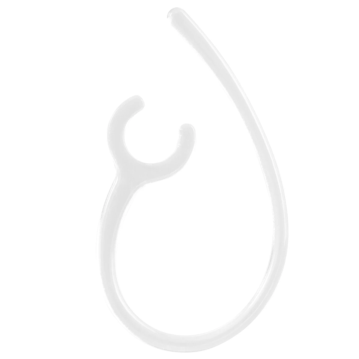 

10 pcs Universal Earphone Hook Replacement 8.5Mm Flexible Plastic Ergonomic Lightweight Random Color Ear Hook Clip Earphone