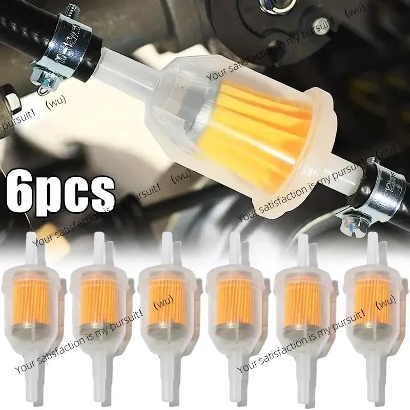 1-6pcs Universal Inline Gas/ 6MM-8MM 1/4