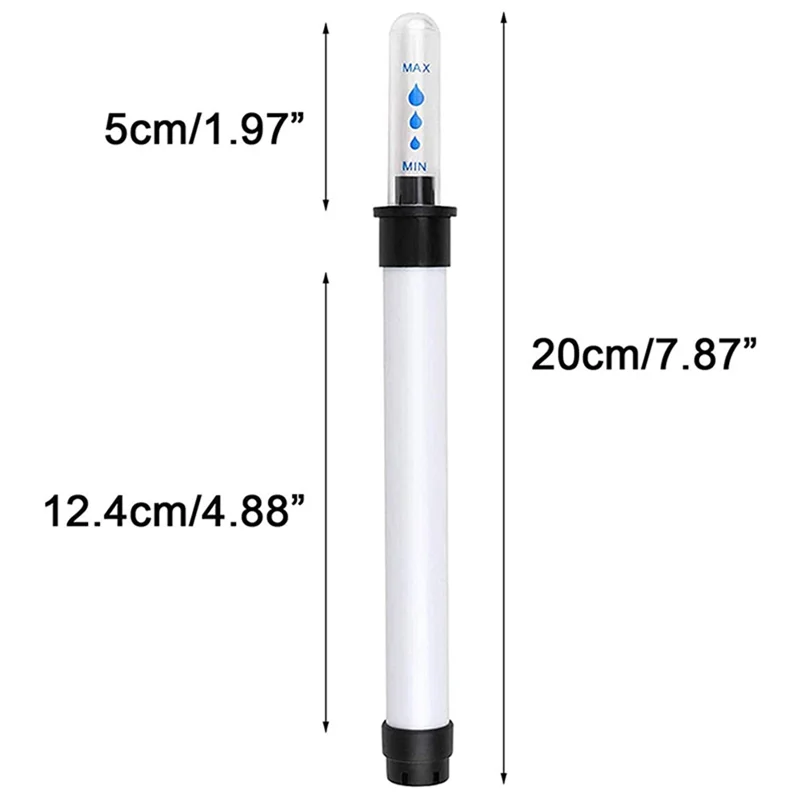 ABYP 8 قطع مؤشر مستوى المياه لأواني الزهور من النباتات الداخلية، مناسب جدًا لعرض مستوى الماء لهواية البستاني #6