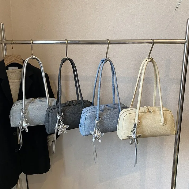 

Minimalist Unique Leisure Business Women's Messenger Bag Luxury Shopper Solid Color Large Capacity Diaper Bag Elegant