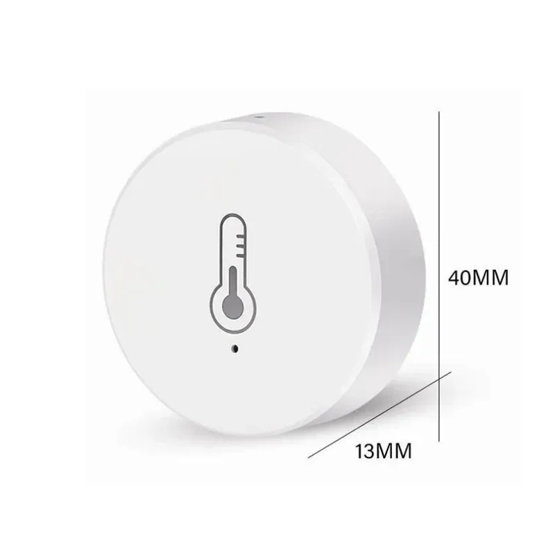 Tuya ZigBee Smart Temperature And Humidity Sensor Work With Alexa Google Home Smart Life App Control