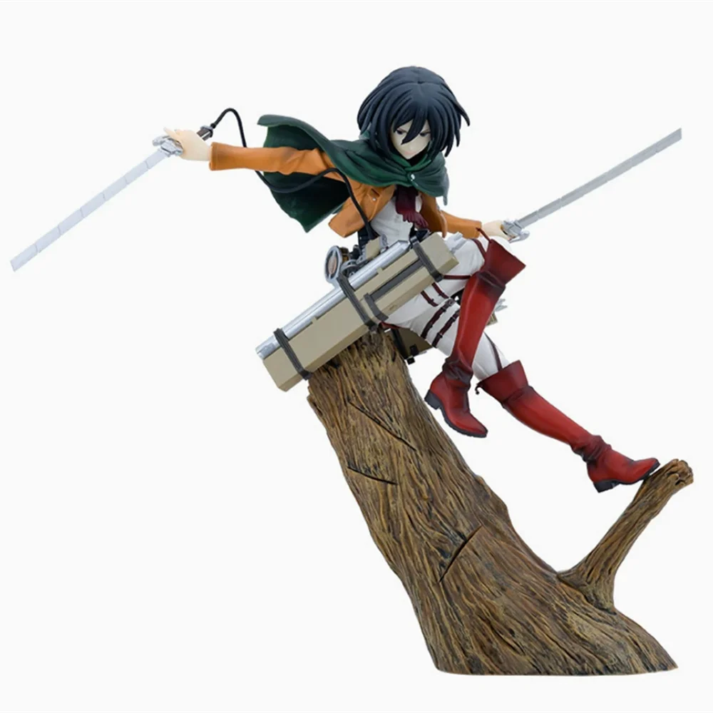 

Attack on Titan Artfx J Mikasa Ackerman Renewal Package Ver. PVC Action Figure Anime Figure Model Toys Collection Doll Gift