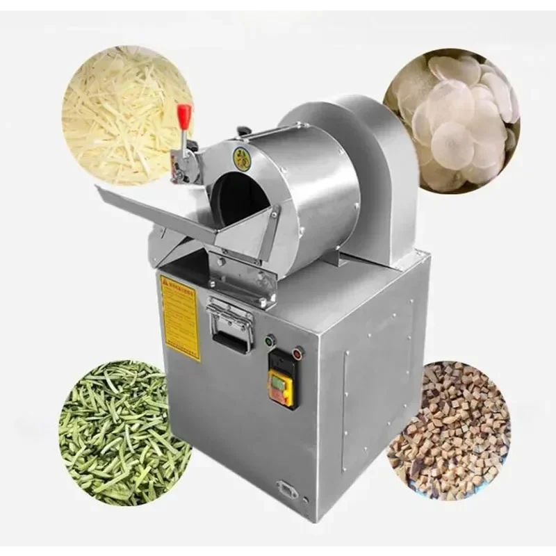 Vegetable Cutter Commercial Multi-functional Sweet potato Ginger Hawthorn Electric Slicer Cheese Shredder Dicer Radish Slitter