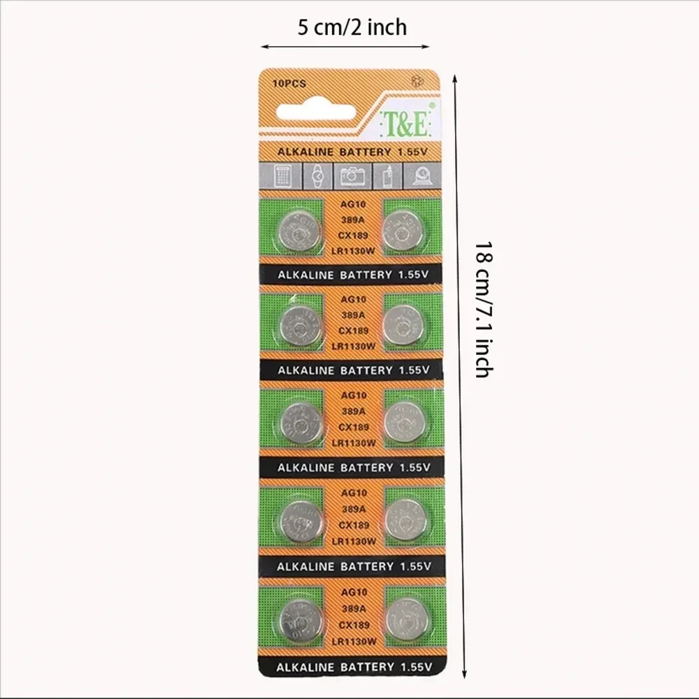 100PCS LR44 LR43 LR41 Battery AG0 AG1 AG2 AG3 AG4 AG5 AG6 AG7 AG8 AG9 AG10 AG11 AG12 AG13 Batteries LR113 377 395 LR626 LR1130