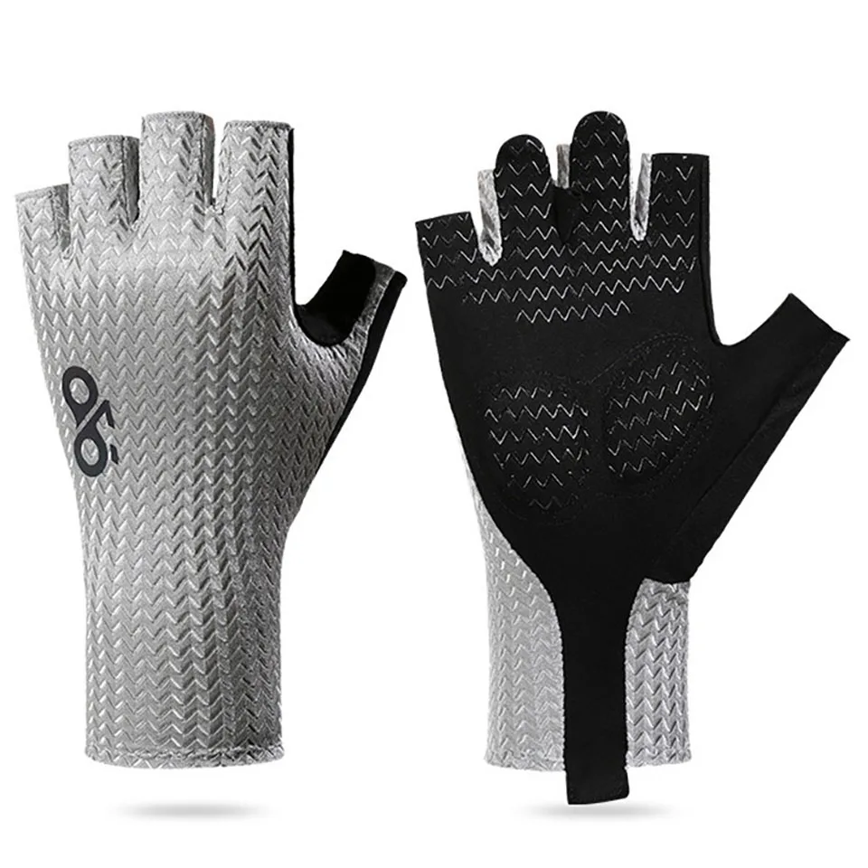 GTUBIKE Zomer Ademende fietshandschoenen met halve vingers Ultralichte racefietshandschoenen Antislip siliconen pad Koeling Sportuitrusting