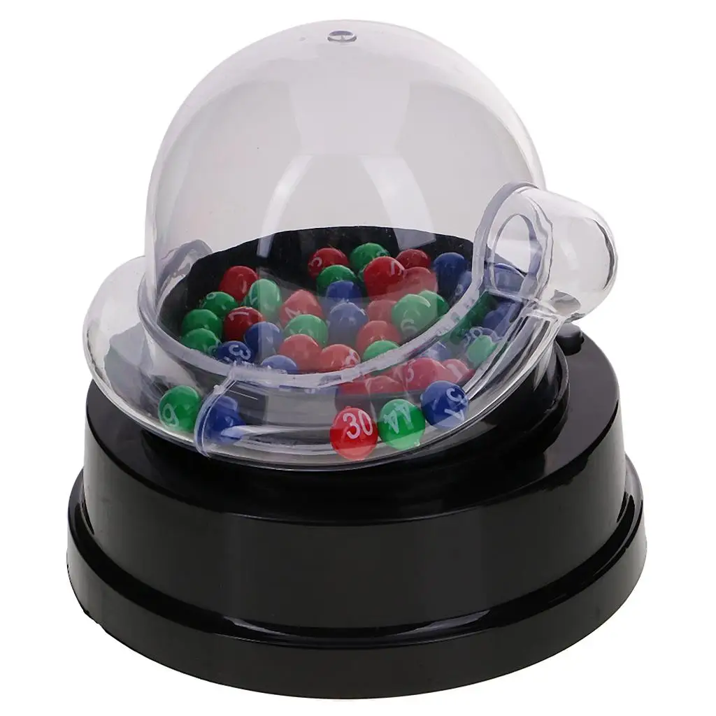 Electric Lucky Ball Machine for Bingo Games Recreational Activities