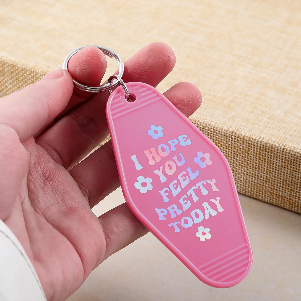 1pc Letter Charm Keychain Customizable Key Ring Acrylic Bag Accessory Car Pendant Phone Ornament 8,669 reviews 4.9 All reviews