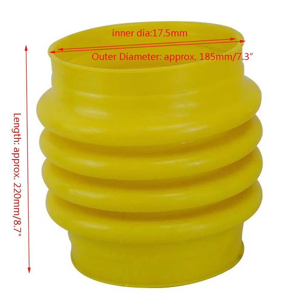 Durable Post Driver with  Polyurethane Construction, 8.7-inch Length, 6.89-inch Inner Diameter, for Impact Tamper Protection