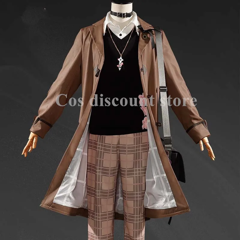 

Shoto Cosplay Uniform VTuber Luxiem Anime Men Handsome Costume Shoto Role Play Clothing Casual Clothes Spring Autumn Suit