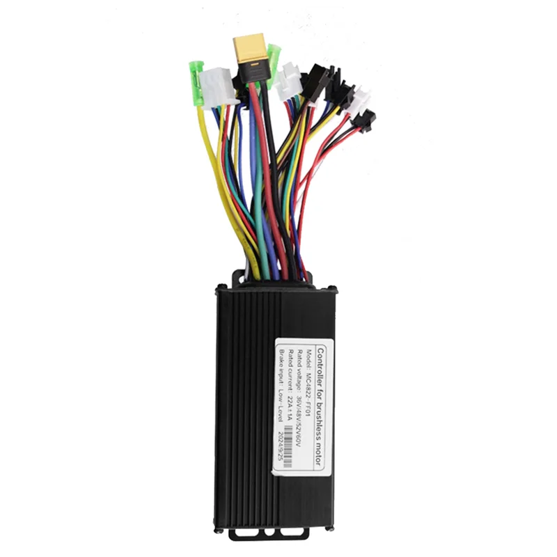 

A61P Ebike 3 Mode 36V 48V 52V 60V 22A Sinewave Controller 11 Tubes For 500W Motor Electric Scooter Parts Ebike Controller
