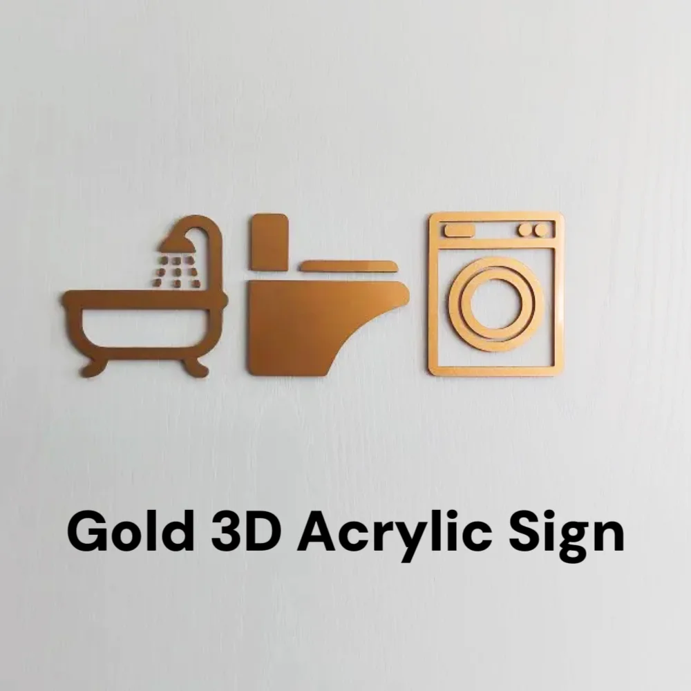 Modern Gold 3D Lase… - image