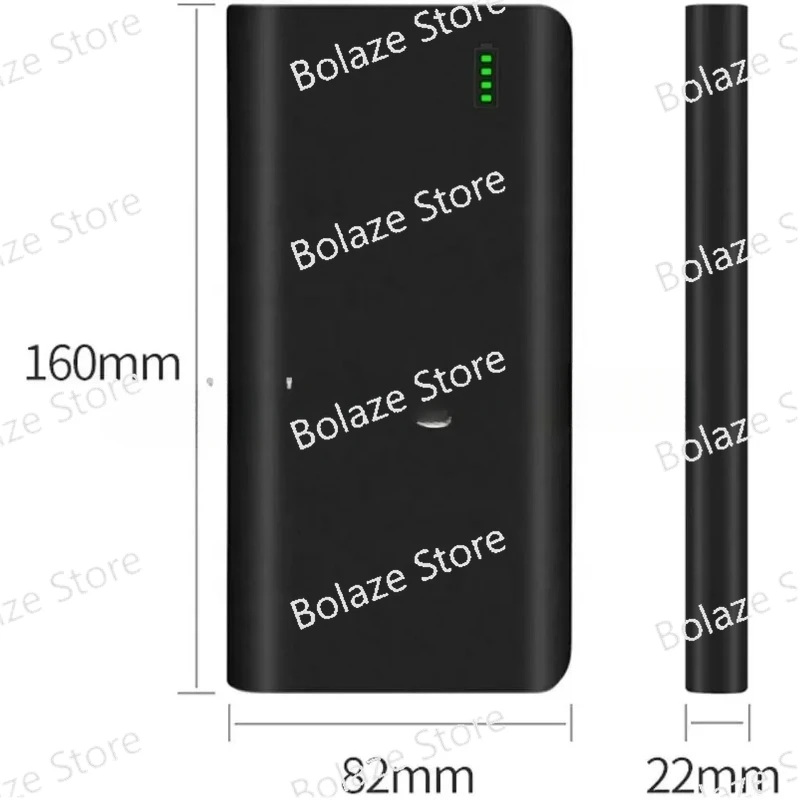 TalentCell Lithium Ion Battery Pack NB7102 DC USB-C 3.7V 17500mAh 64.75Wh 18650 Li Ion Rechargeable Battery