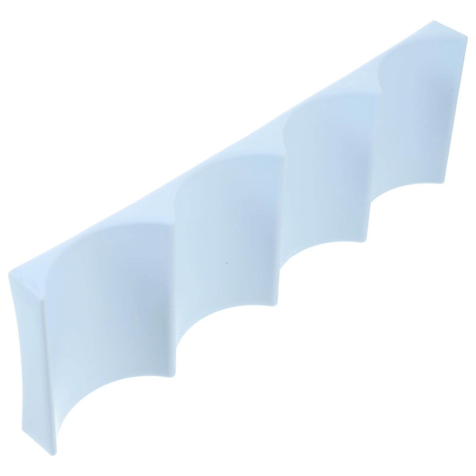

Plastic Wine Grooved Mat Countertop Bottle Holder Portable Fridge Shelf Anti S Bottom Secures Bottles