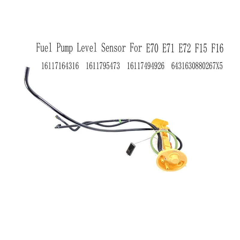 Untuk BMW Sensor Tingkat Pompa Bahan Bakar 16117164316 untuk E70 E71 E72 F15 F16 Modul Pompa Bahan Bakar 1611795473 16117494926 6431630880267X5