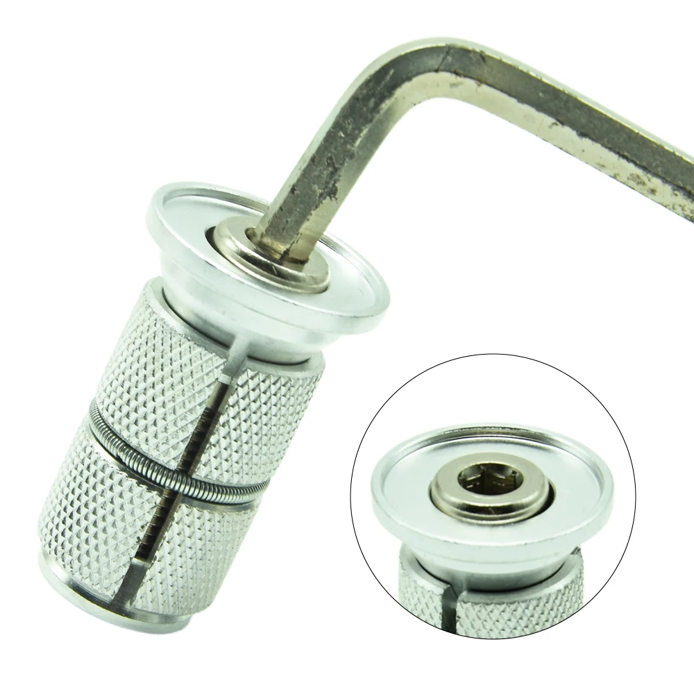 1-1/8 Zoll (28,6 mm) Fahrradgabel-Vorbau-Kompressionsstopfen, Steuerkopf-Oberteil, Sternmutter, Einstellbolzen, Expansionsbolzen – Detail 11