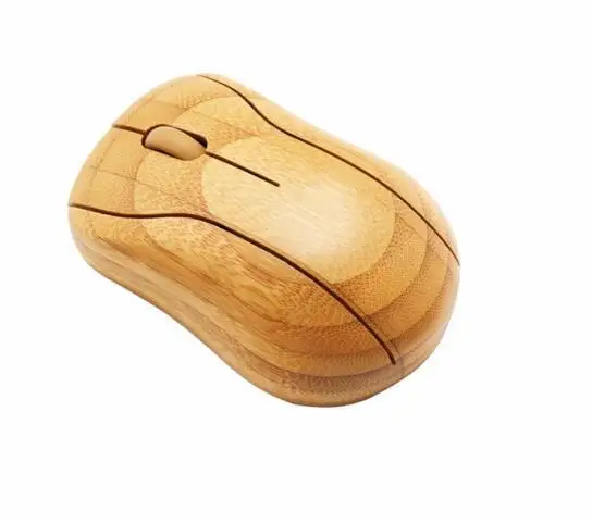 Handmade Production Bamboo Shell Wireless Mouse 2.4ghz 1200dpi Office Work  Long Battery Life Mause As Gift Or Collection Mice