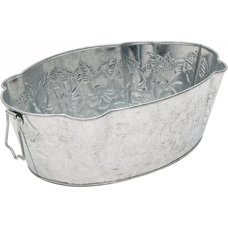 

C-52 Embossed Oval Galvanized Steel Tub