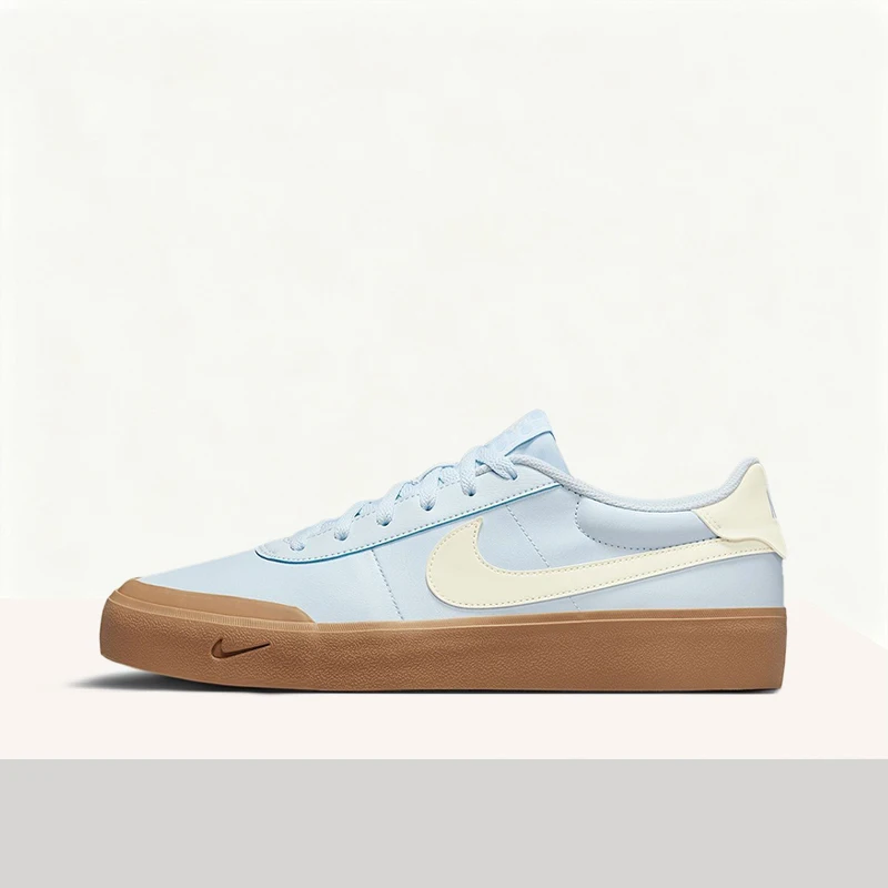 

Nike Court Shot: Comfortable, Versatile, Low-Top Sneakers for Men with a Thin Sole, Slip-Resistant and Durable, Blue IB2316-400