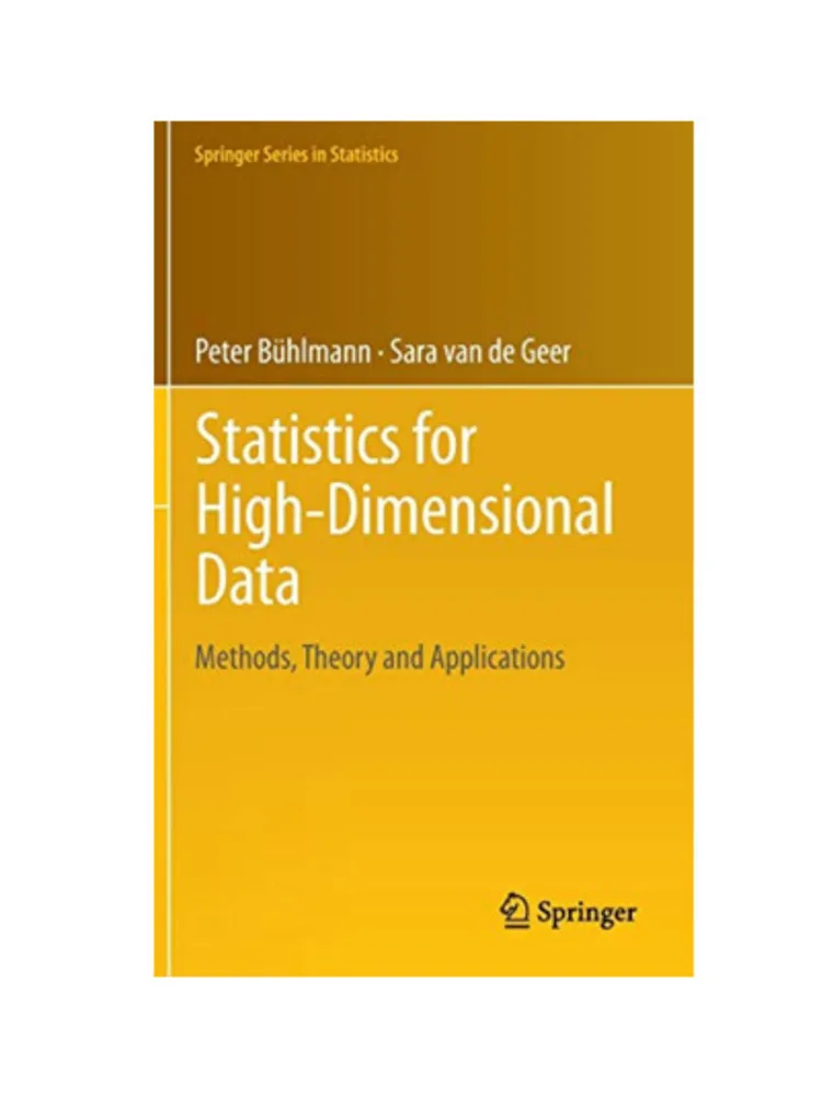 

Statistics For High-Dimensional Data