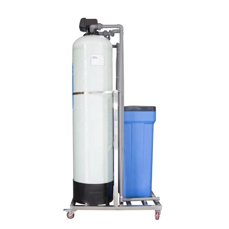 Sistema suavizante de agua automático de 4000lph, tratamiento de agua, tanque Frp, filtro suavizante de agua, filtro Industrial