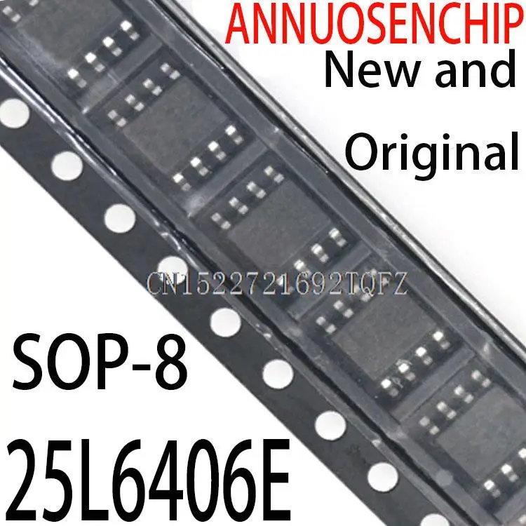 10PCS New and Original MX25L6406EM2I-12G MX25L6406E   SOP-8 25L6406E