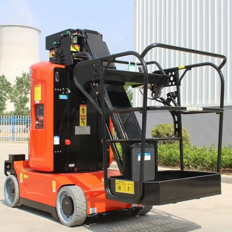 Single Mast Telescopic Self-Propelled Mobile Scissor Lift Table Platform Competitive Prices Work Elevator Scaffolding