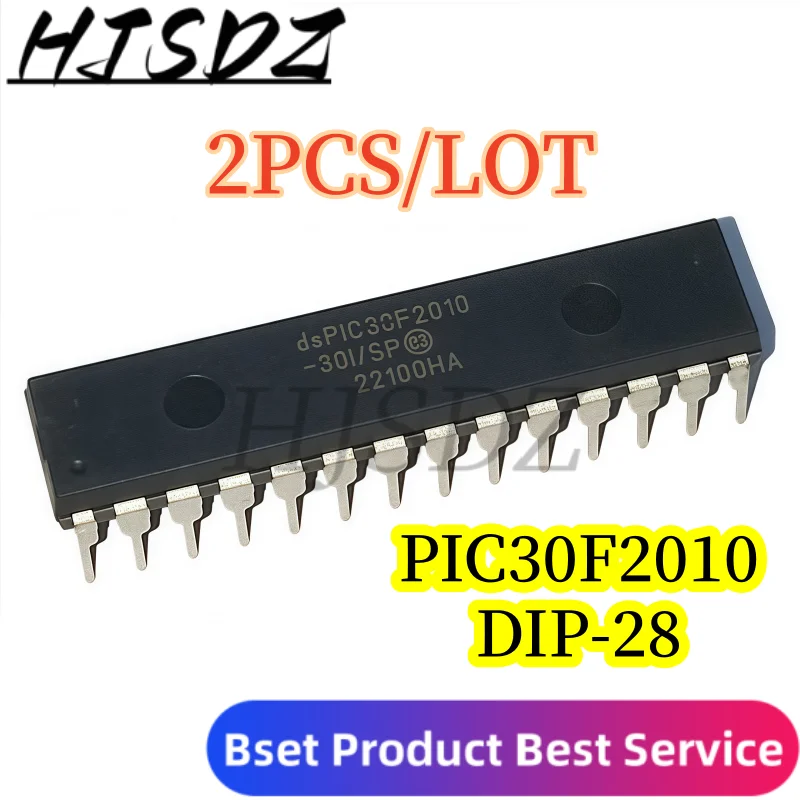 Spot shipment PIC30F2010-30I/SP 【2PCS/LOT】dsPIC30F2010 PIC30F201 DIP-28 Chipset 100% microcontroller in stock
