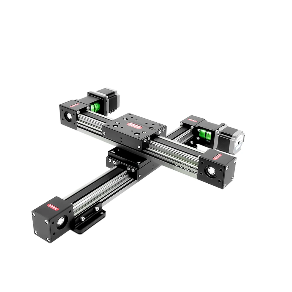 Moduł liniowy z paskiem synchronicznym Qrxq Rxp-Xy-S-45 o wysokiej wydajności, odporny na kurz, z regulowanym skokiem, siłownik liniowy XYZ, moduł liniowy typu gantry.