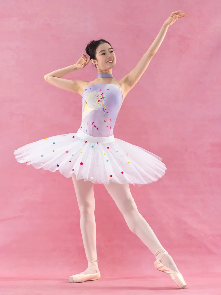 Ballet Practice Dress Gymnastics Dress Adult Female Body Dress Ballet Jumpsuit Dance Dress Gymnastics Leotard Sleeveless