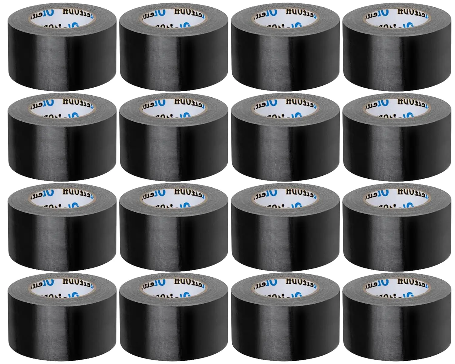 

16 Pack Black Duct Tape Heavy Duty Bulk, 2 inch x 30 Yards,Strong No Residue All-Weather Duct Tape, Water of, Tear by