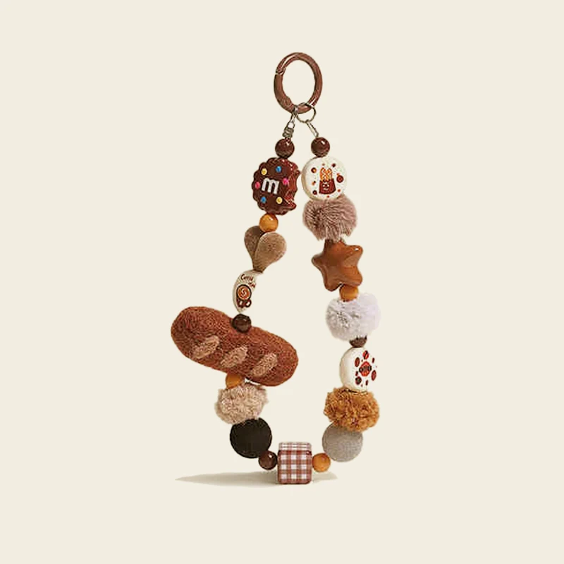【Spend $40 or more and get $5 off】Muzikai Pendant Cartoon Plush Doll Doll Keychain Bag Accessories Birthday Gift Couple Gift Ann