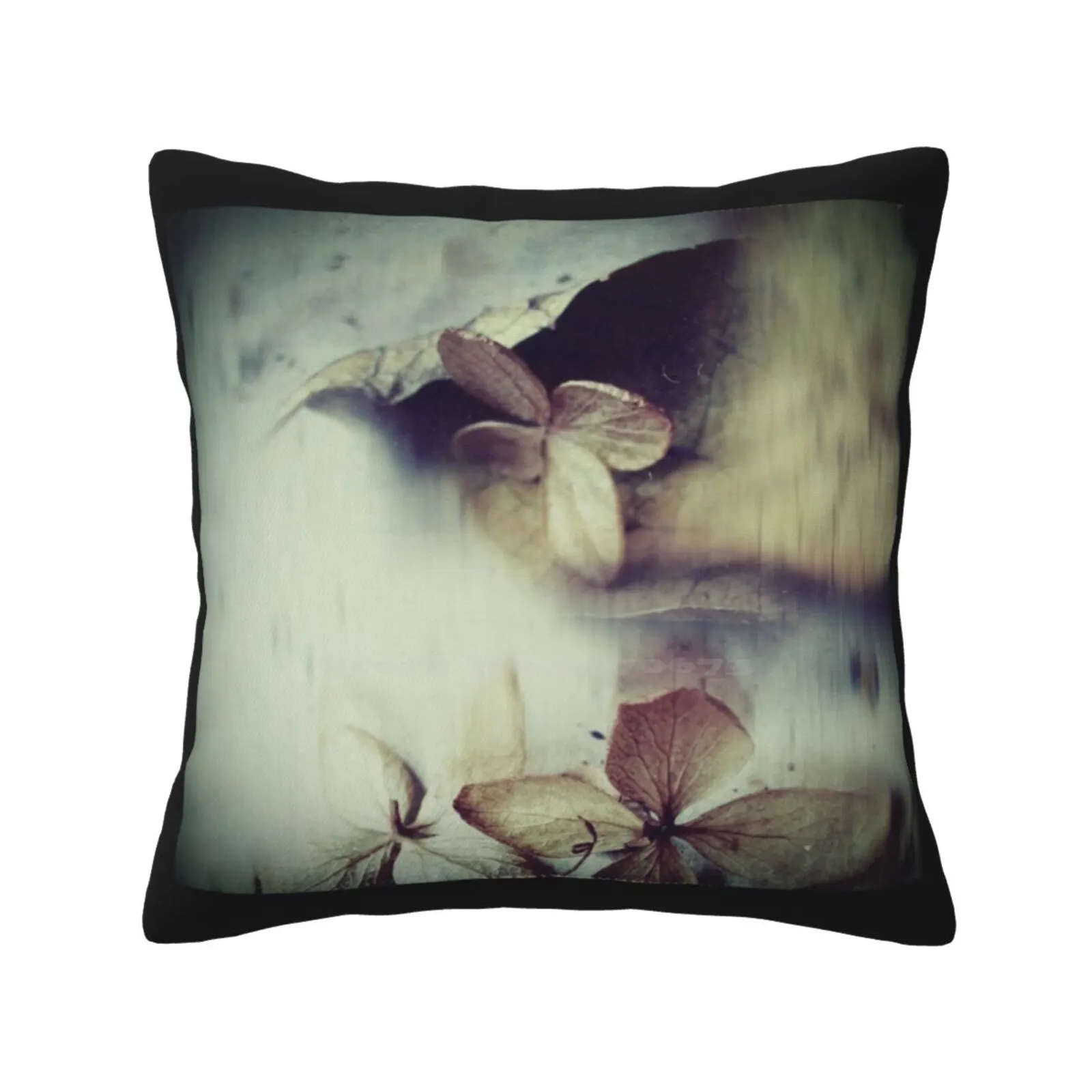 Time / Its Movement Soft Comfortable Pillowcase Flowers Time Poetry Poetic Linda Vachon Quebec Artist Memory Romantic