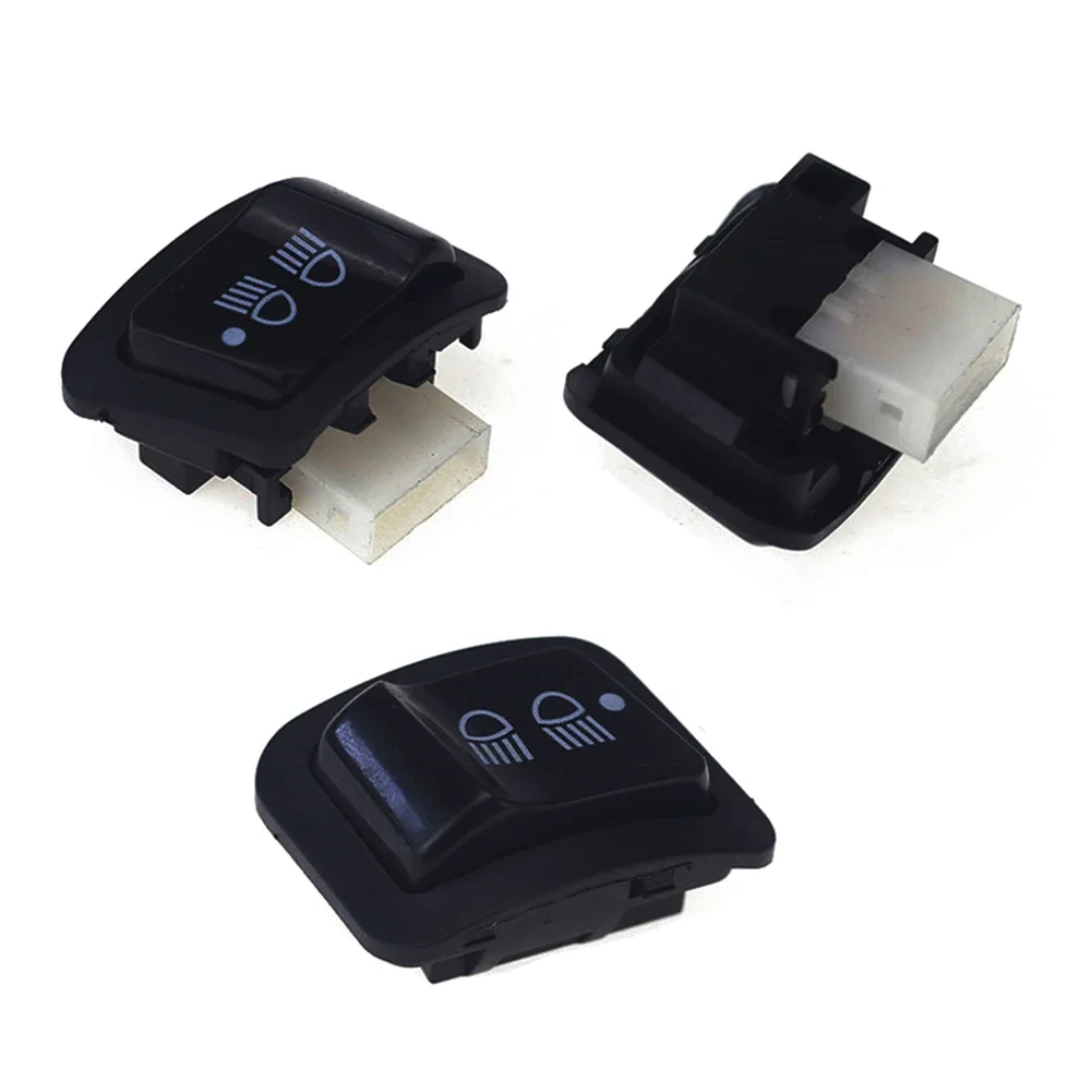 Universal Motorcycle Switch Black Dimming Easy Installation Headlight High Beam Horn 1PCS Low Beam Precise Size