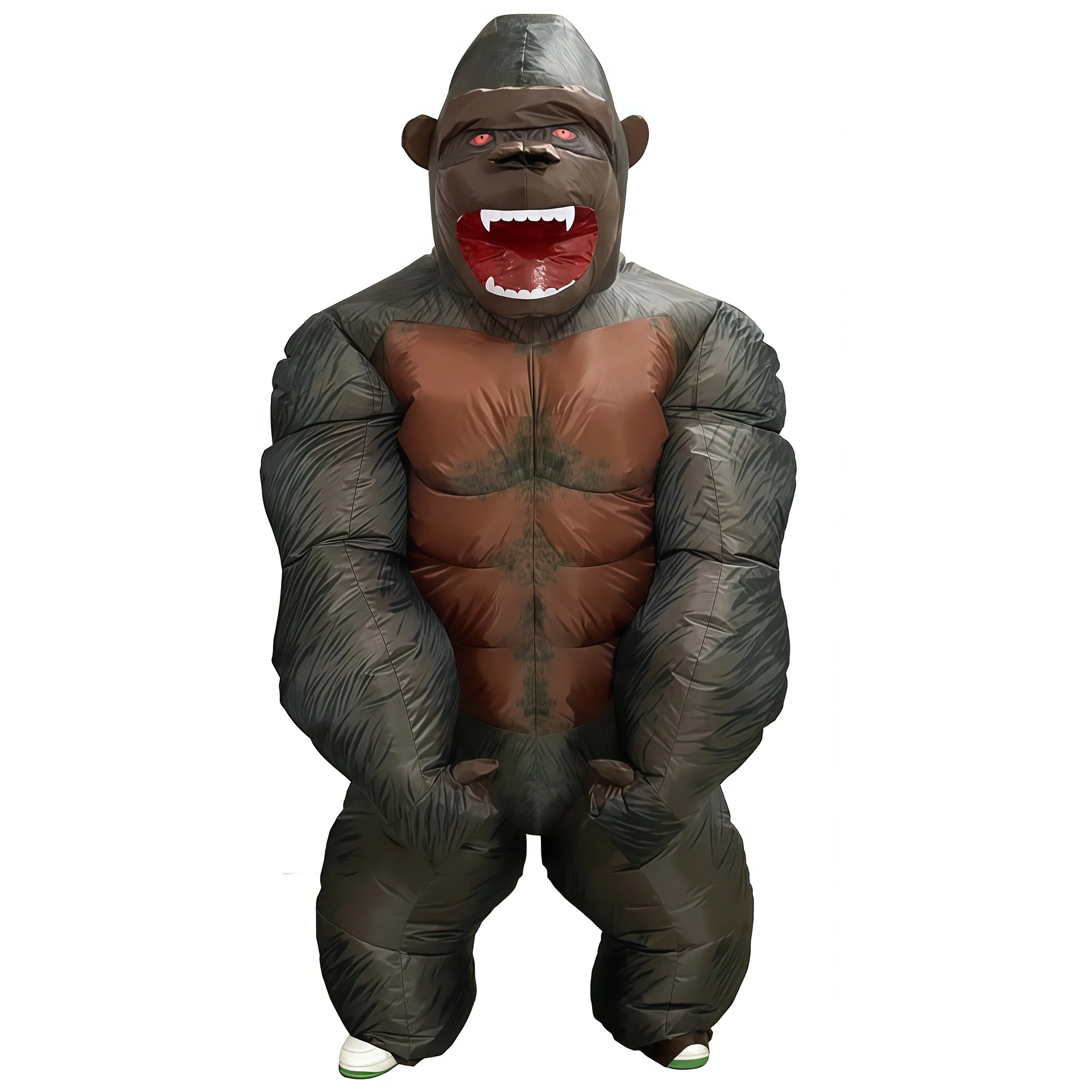 Disfraz inflable Vajra gorila, marioneta de dibujos animados, accesorios para actuación en escenario, disfraces divertidos y divertidos, disfraz inflable Vajra