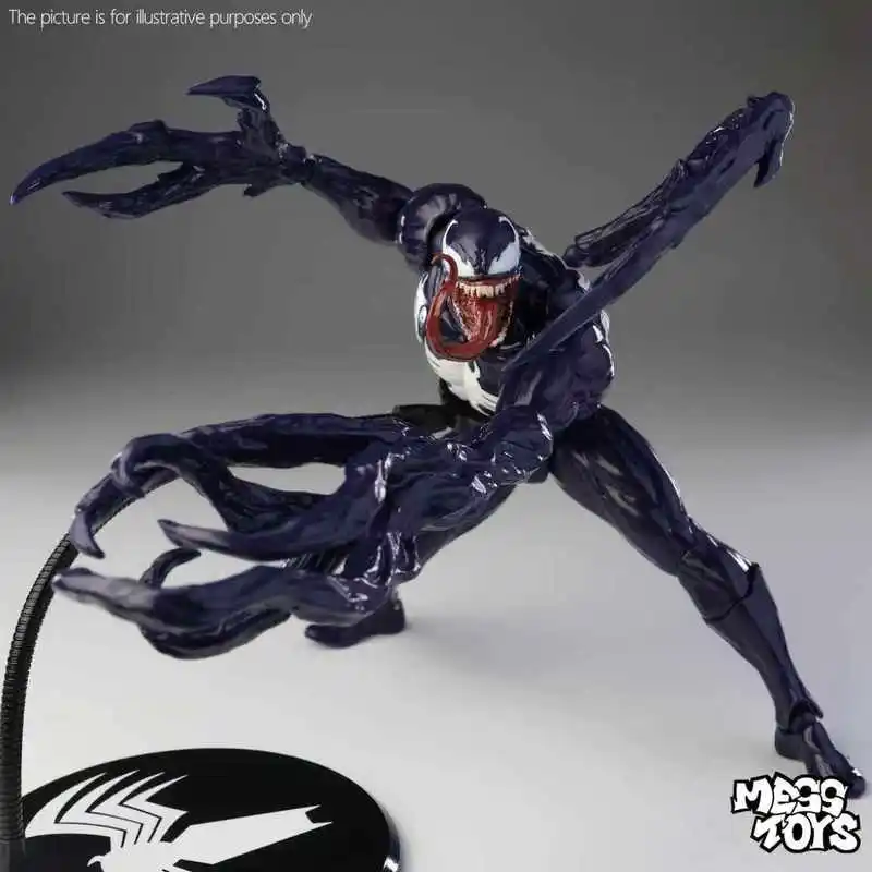 

MESS Toy Venom Action Figure The Neighbor Black Venom Suit Articulated PVC Model Children’s Toy Gift Pre-sale