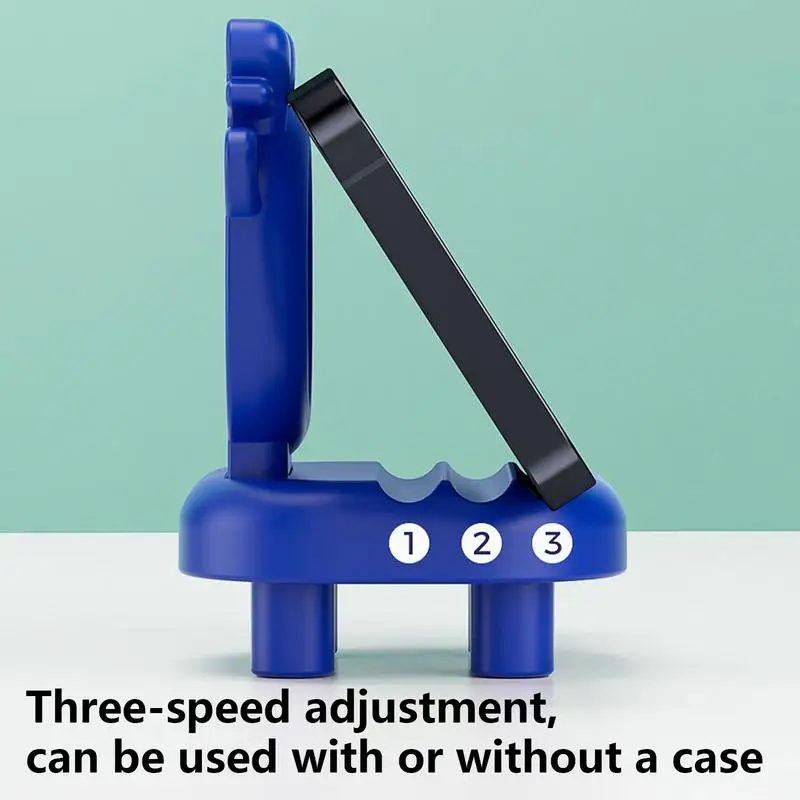 ที่วางโทรศัพท์แบบแฮนด์ฟรีน้ำหนักที่จับโทรศัพท์มือถือด้านล่างของโทรศัพท์ดีไซน์เครื่องมือสำหรับห้องนั่งเล่นห้องครัวหอพัก