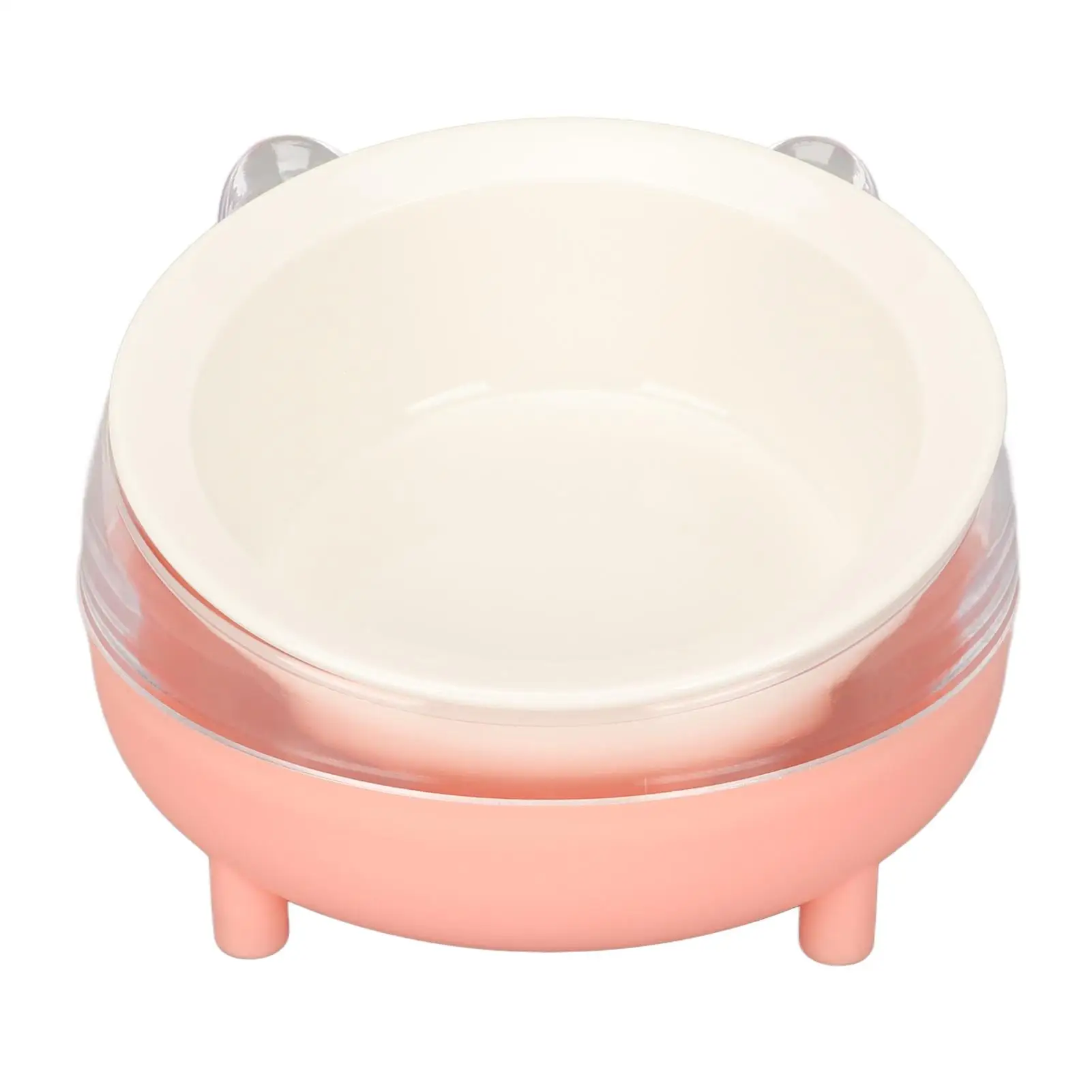 Raised Cat Bowl with Stand - Tilted Design, Dishwasher & Microwave Safe, Ideal for indoor Use