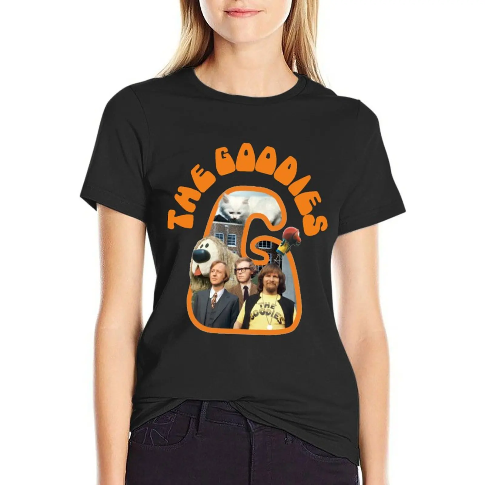 

Футболки THE GOODIES, летние топы, быстросохнущие большие футболки для женщин