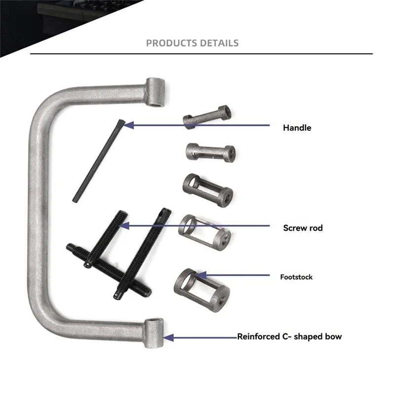 

A93Z Valve Spring Dismounting Clamp Valve Spring Removal Pliers Compressor Gasket Replacement Clamp Dismounting Tool