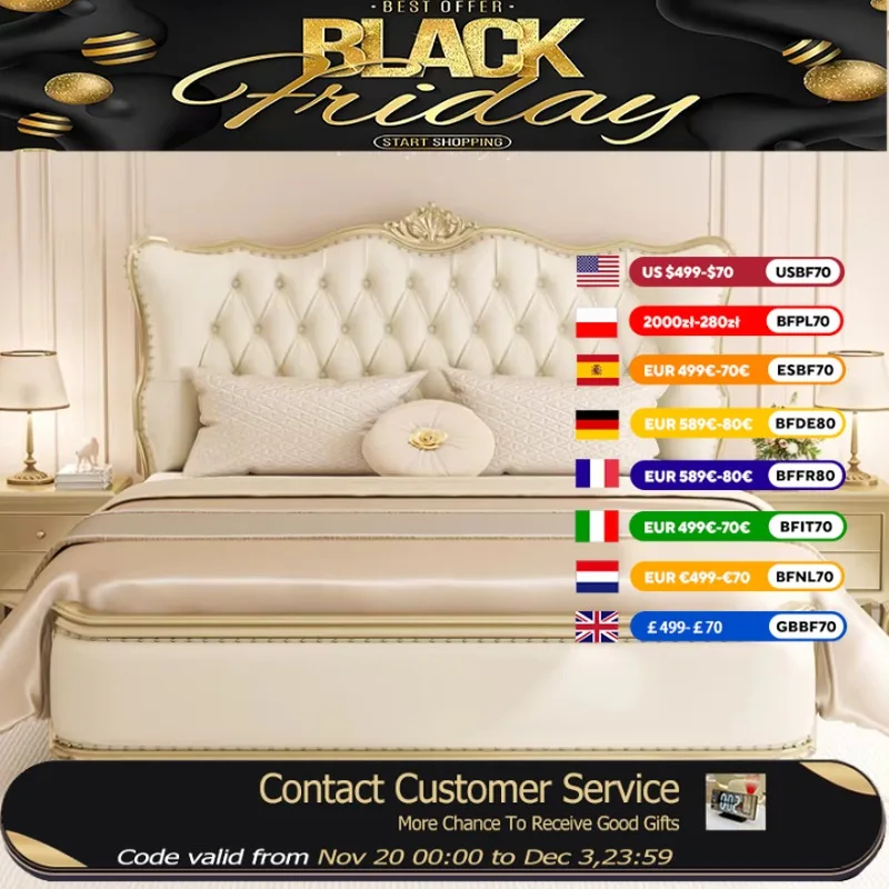 

Backrest Leather Luxury Bed Storage Set Queen Adults Loft Bedroom Beds Double King Size Hotel Camas De Dormitorio Home Furniture